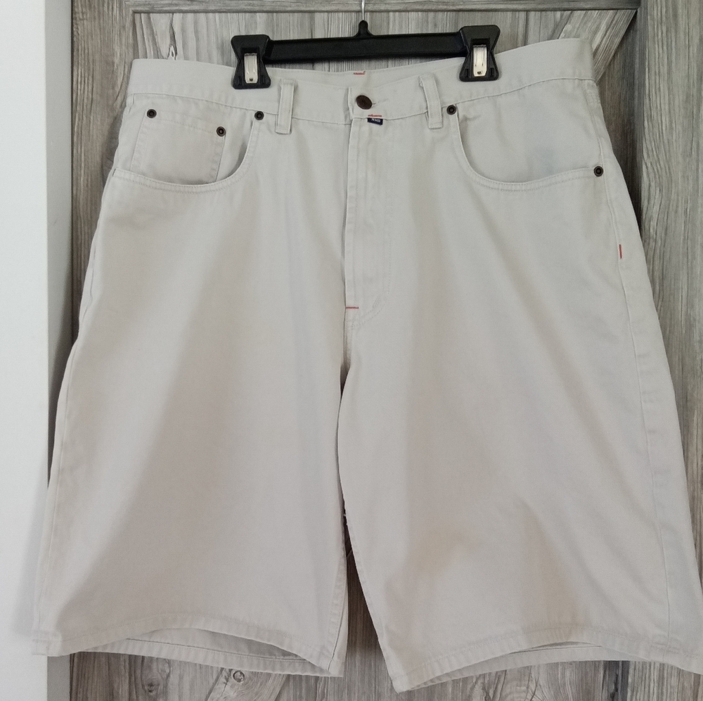 Men's Nautica Light Cream Jean Shorts 38